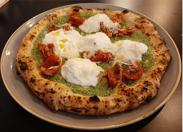 La vraie pizza napolitaine» à Paris - les pizzas